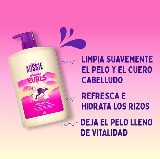 Detalle 2 de Aussie Bouncy Curls Champú 1000ml