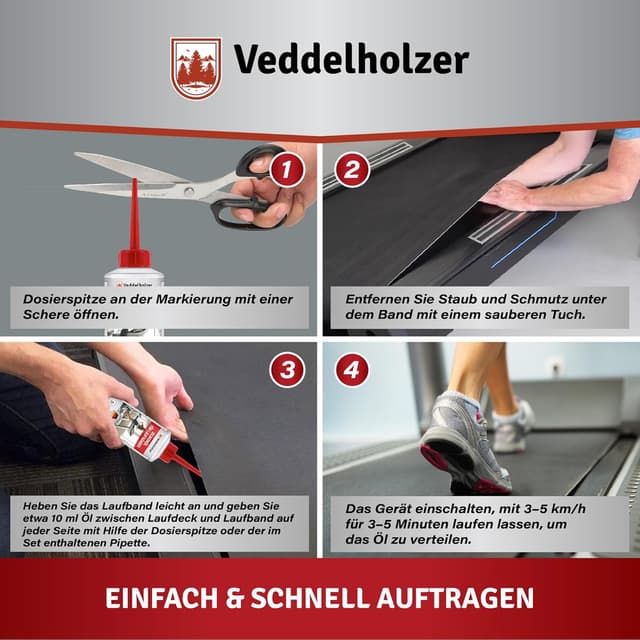 Thumbnail 5 de Veddelholzer 250 ml Silikonöl für Laufband