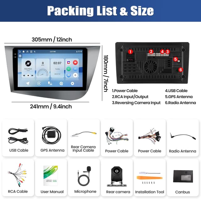 Thumbnail 5 de CAMECHO 4+128G Android 15 9 Pulgadas