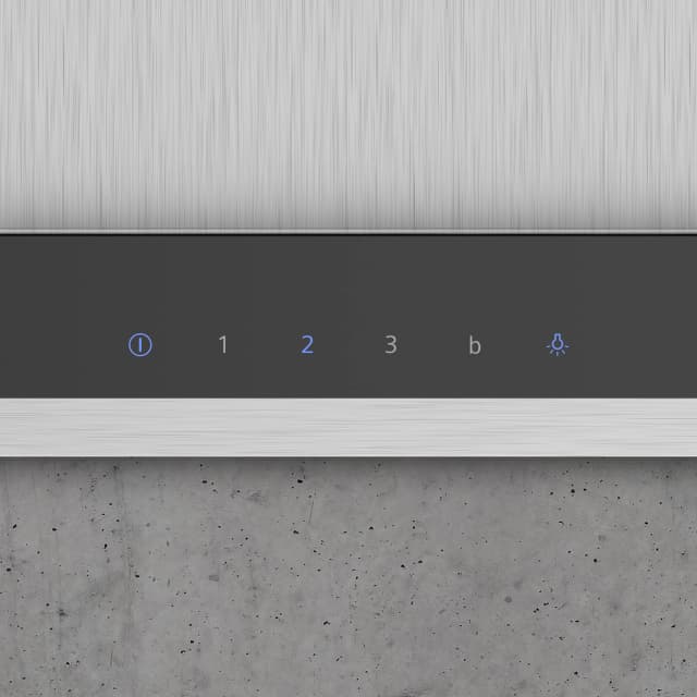 Detalle 2 de Siemens LC67BHM50 campana decorativa con control electrónico y LED (reacondicionado Grado D)