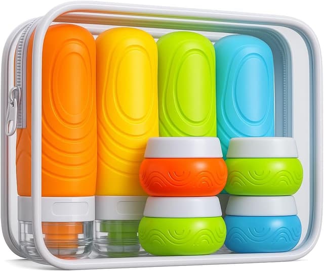 Thumbnail 6 de Aeomni 8 Pack Travel Bottles 90ml set