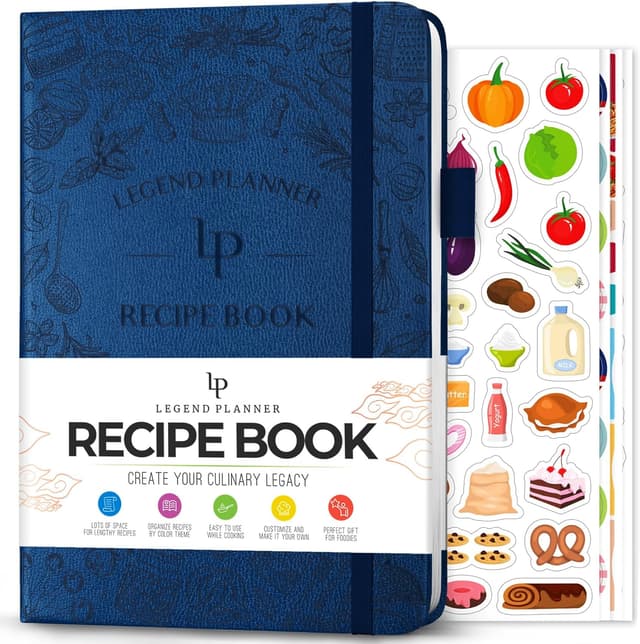 Imagen de Legend Recipe Book Mystic Blue A5 en OfertitasTOP