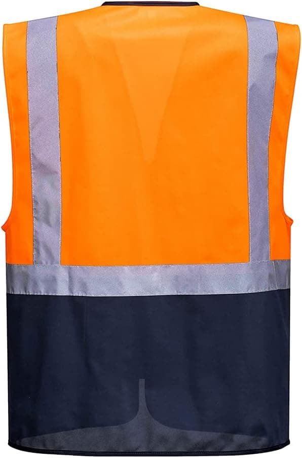Thumbnail 1 de Portwest Chaleco Executive Warsaw XXL Naranja/Marino 🦺