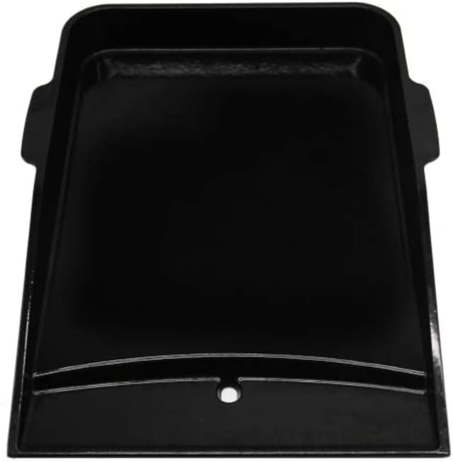 Detalle de Weber Deluxe Plancha für Genesis II (57 x 40 cm) – Grillplatte aus porzellanemailliertem Gusseisen für Genesis II 400/600er