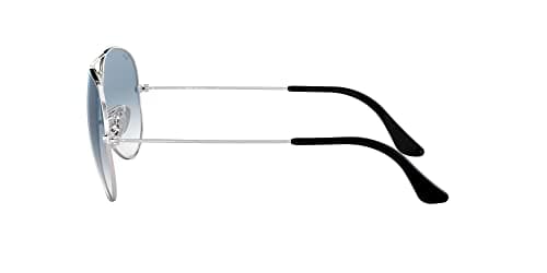 Detalle 2 de Ray-Ban Aviator Large Metal (SILVER 55) gafas de sol unisex con funda protectora