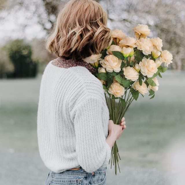 Detalle de SNAIL GARDEN 12Pcs peony stems, 65 cm