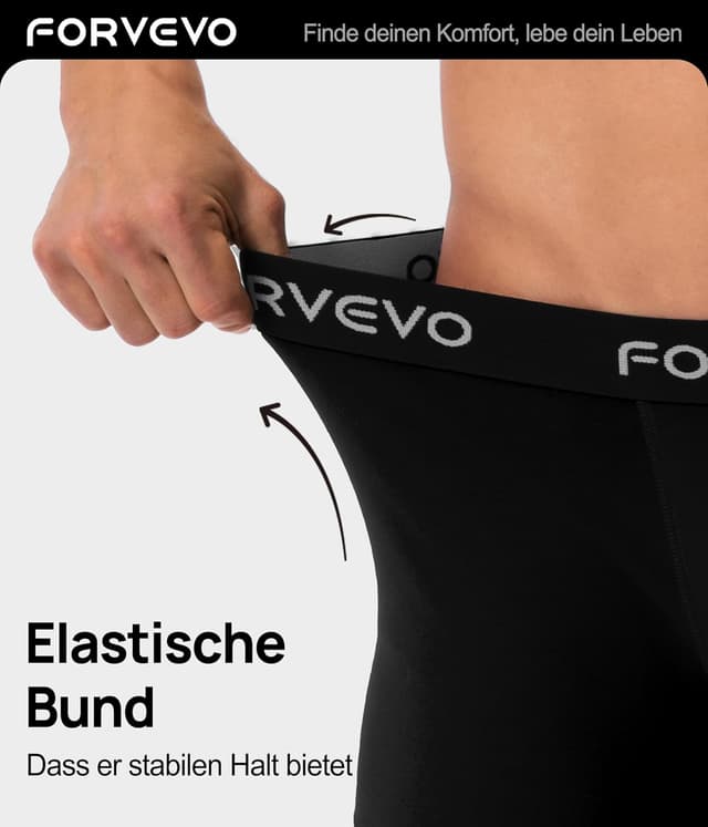 Thumbnail 5 de FORVEVO 6er Pack Boxershorts Herren 🩲