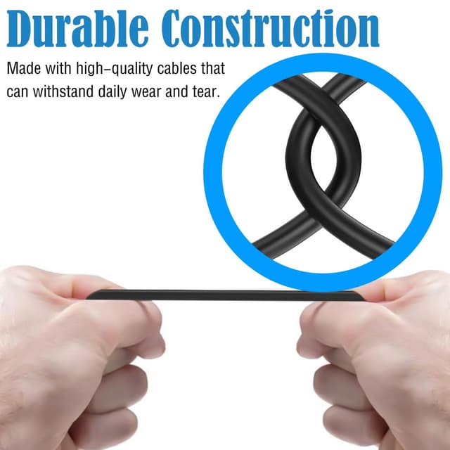 Detalle de DAOKAI USB 3.0 Panel Flush Mount Cable (Square, Single Port) with Buckle Dash Mount, 1m