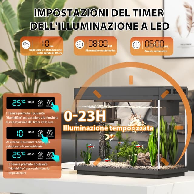 Thumbnail 6 de Vehipa Acquario Completo 9L per pesci rossi 🐟