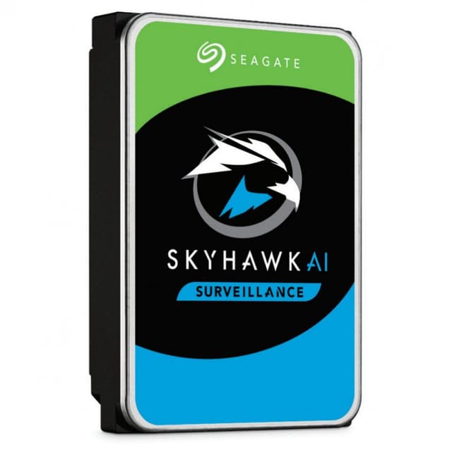 Detalle 2 de Seagate Skyhawk AI 8TB 3,5" SATA 3: disco duro para videovigilancia con IA
