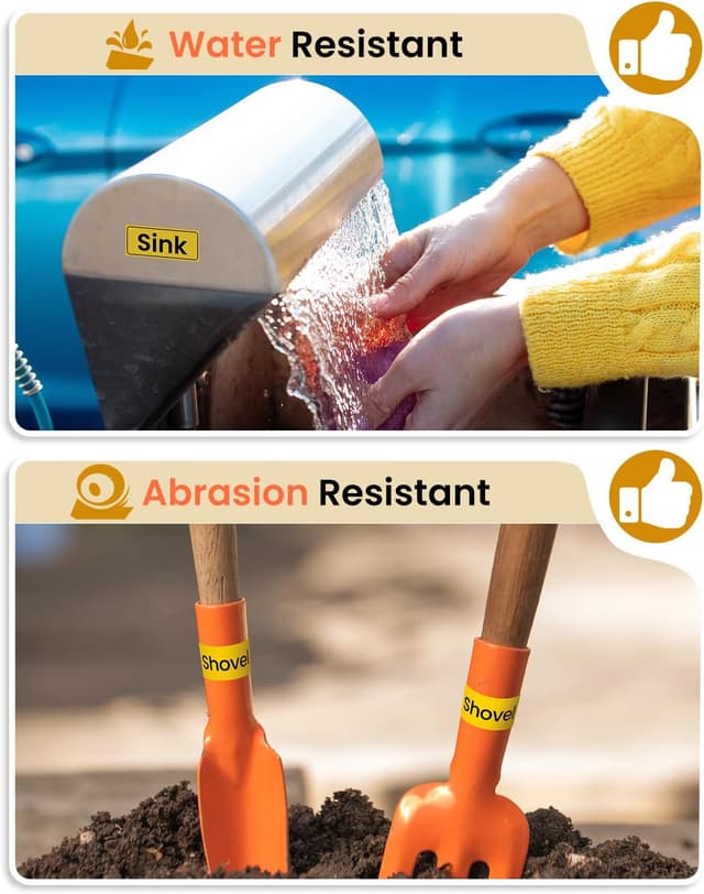 Detalle 2 de Replacement Brother TZe-641 18mm Label Tape 🏷