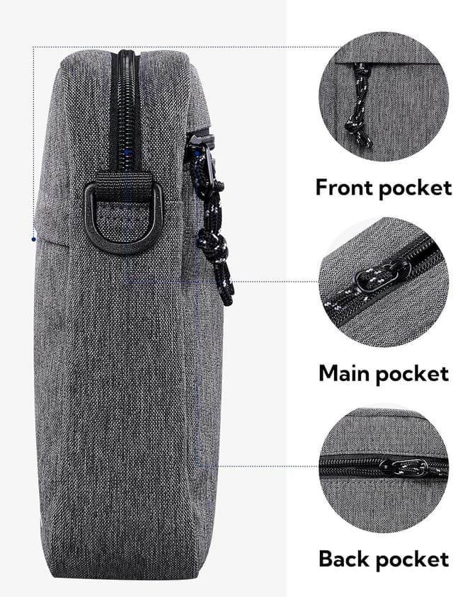 Thumbnail 6 de Waterfly Mens Cross Body Bag 21 x 15 x 5.5 cm