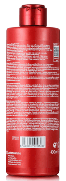 Detalle 2 de Iraltone Champú Fortificante 💆♂️ 3x400 ml