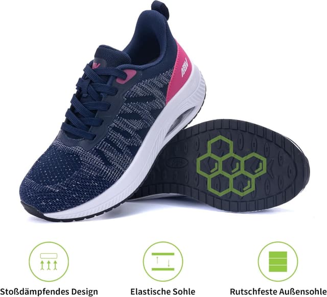 Detalle 2 de Quseek Orthopädische Schuhe für Walking