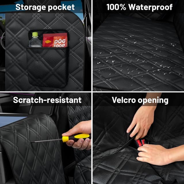 Detalle de Tesla Model Y 2020-2025 dog seat cover