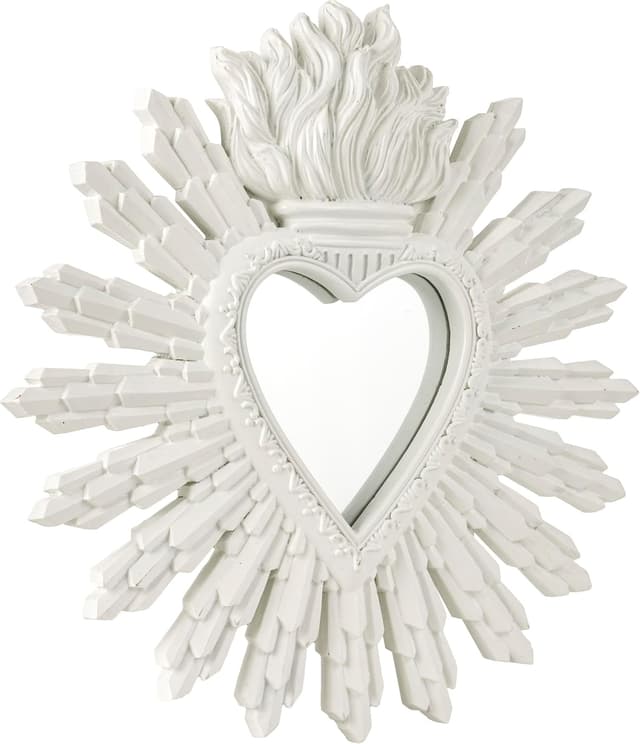 Detalle de Baroni Home Specchio Ex Voto Cuore 27x2x28 cm