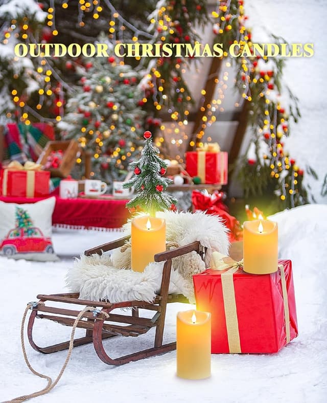 Thumbnail 1 de Da by Vela LED Vela Impermeable con Control Remoto 🕯️ 3pcs