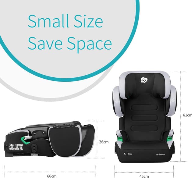 Thumbnail 5 de globalkids Kindersitz 15–36 kg i‑Size, höhenverstellbar