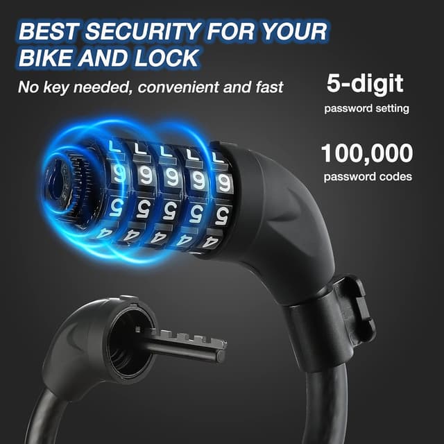 Thumbnail 3 de Câble antivol vélo ValueMax 150 cm ⚙