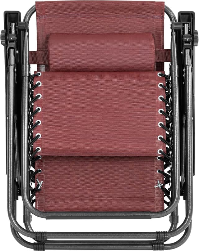 Thumbnail 5 de T-LoVendo Pack 2 Tumbonas Gravedad Zero BORGOÑA