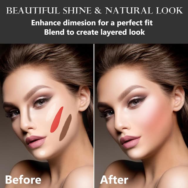 Detalle 2 de Contour Highlighter Set mit 3 Sticks