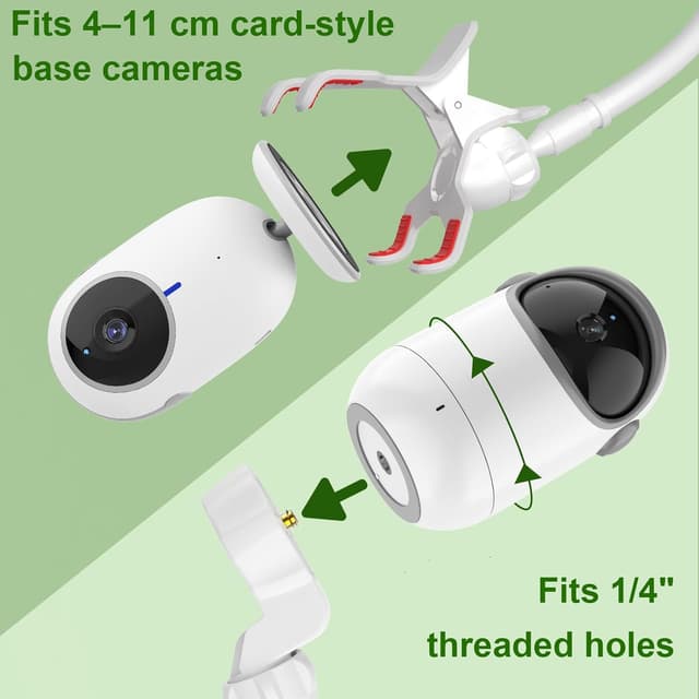 Detalle 2 de TakTark Babyphone Halterung Universell 1/4-Zoll