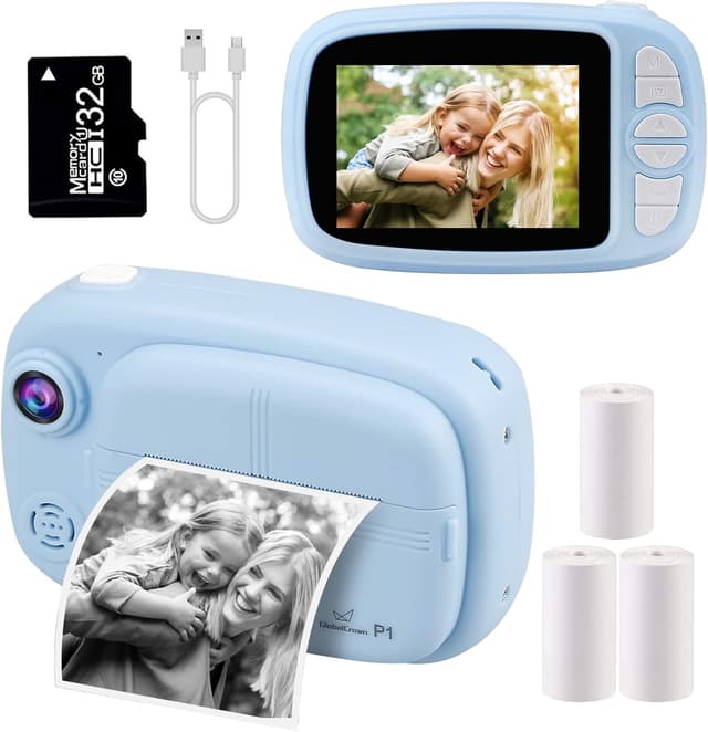 Detalle de GlobalCrown Fotocamera istantanea bambini 3,5