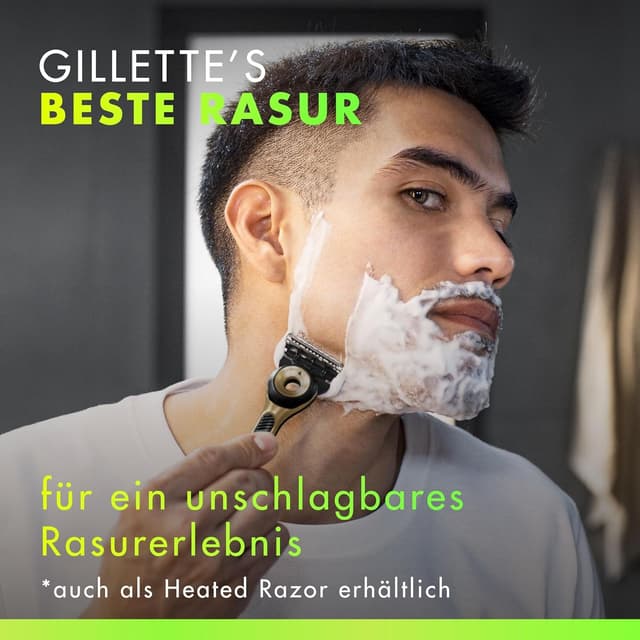 Detalle 2 de Gillette Labs Rasierer Champion Gold Edition 5-Klingen