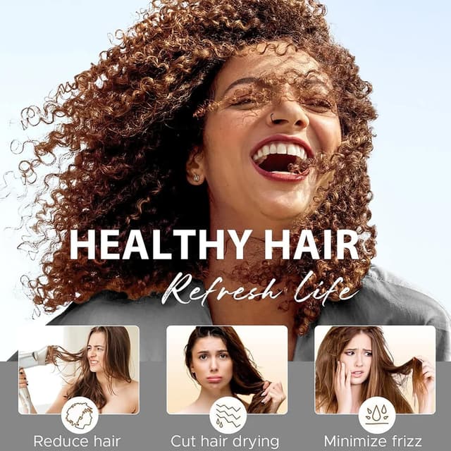 Detalle de Tgideas Hair Oil Spray Leave-In Conditioning Oil with Jojoba and Shea Butter (clear spray for dry, curly hair)