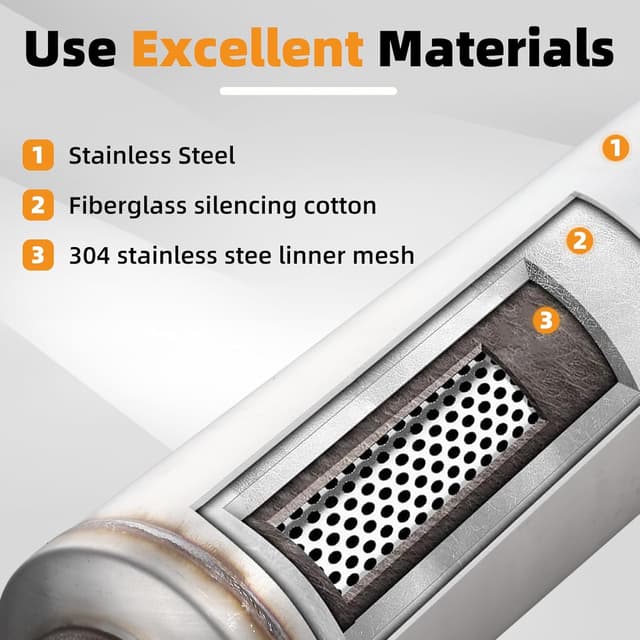 Thumbnail 2 de A-KARCK 4" Inlet Exhaust Resonator 30