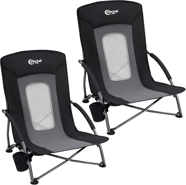 Detalle de Portal Folding Beach Chair with 2 seats