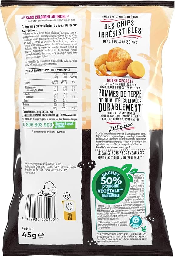 Thumbnail 4 de Lay's Poulet RĂŽti 20 sachets de 45g đż