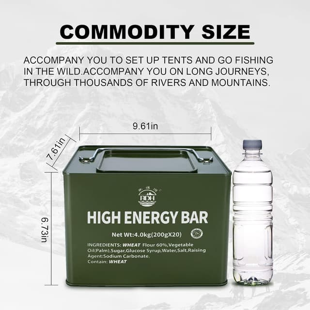 Thumbnail 6 de Wheat 4kg Notfall-Nahrungsrationen 18400 kcal 🍱