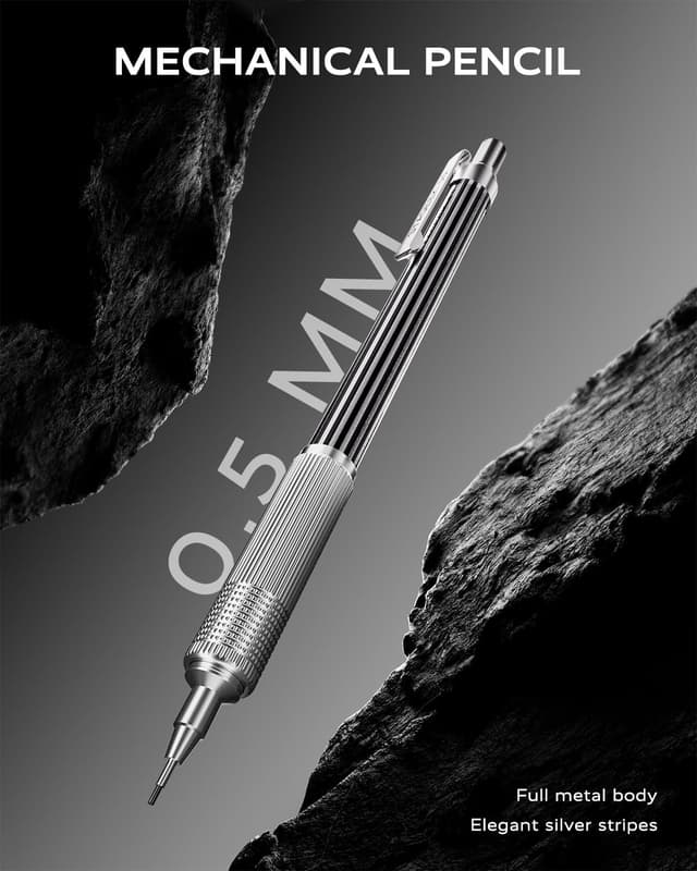 Detalle 2 de STAGEEK mechanical pencil set 0.5mm