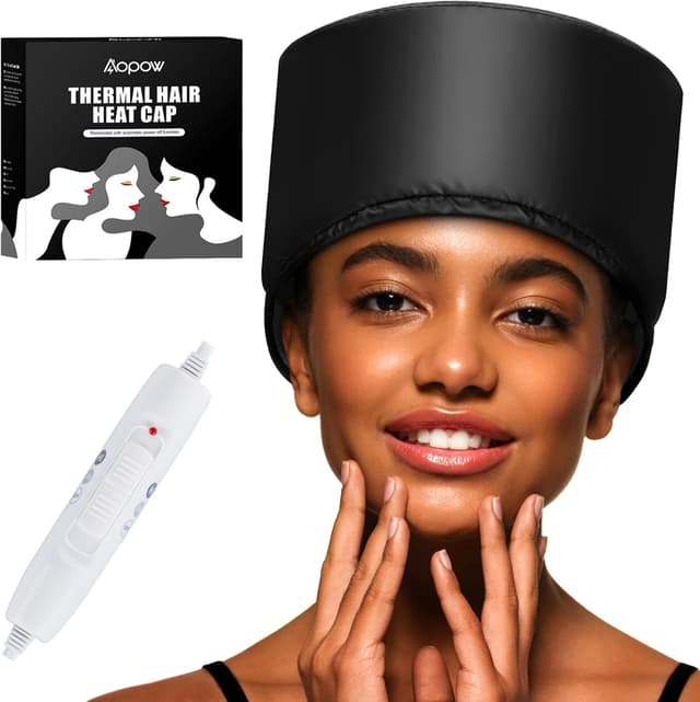 Imagen de Thermal Hot Head Heat Hat Steam Cap for Deep Conditioning en OfertitasTOP