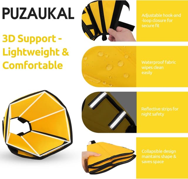 Thumbnail 1 de PUZAUKAL Dog Cone After Surgery L