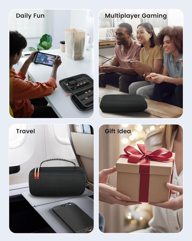 Thumbnail 6 de TRANSNOVO Protective Carrying Case for Nintendo Switch 2, 16-in-1 kit