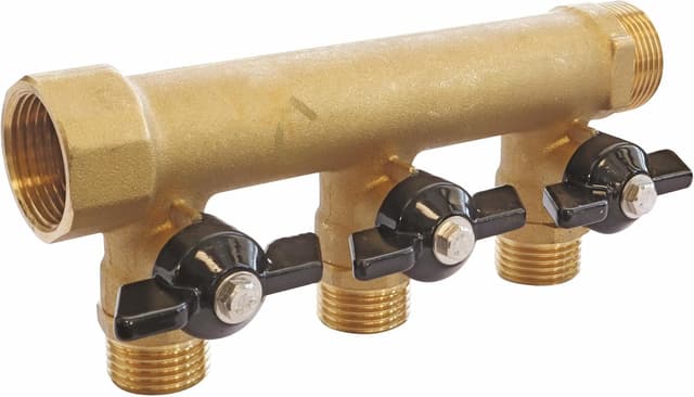 Thumbnail 1 de SOMATHERM FOR YOU colector de latón 3 salidas 20/27