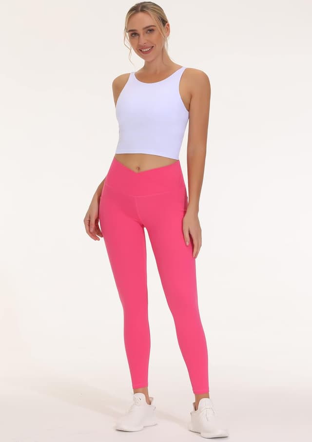 Detalle de THE GYM PEOPLE Soutien-gorge de sport sans manches avec rembourrage amovible