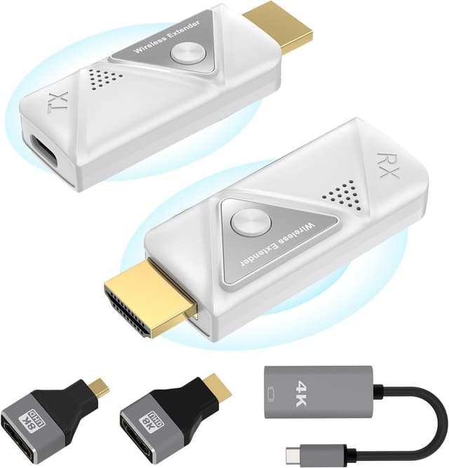Detalle de Wireless HDMI Transmitter and Receiver HDMI kabelloser Extender für Laptop 5G