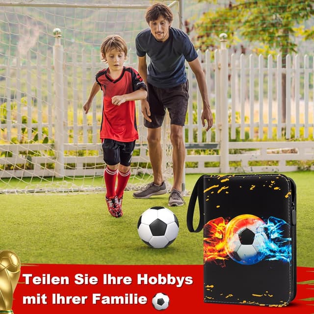 Thumbnail 6 de Fußball Sammelalbum mit 400 Karten