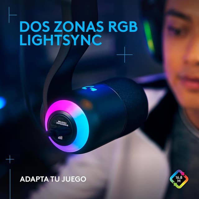 Thumbnail 2 de Logitech G Yeticaster GX Micrófono Gaming con Luz RGB 🎙