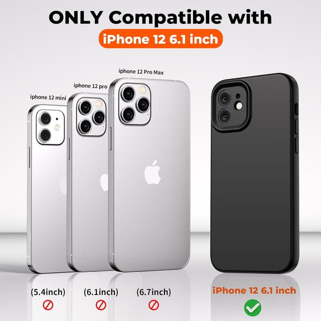 Detalle 2 de SUPFINE iPhone 12 Case 6.1-inch