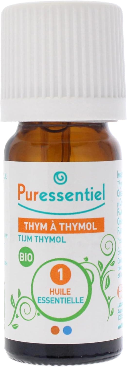 Detalle de Puressentiel Olio Essenziale di Timo al Timolo, 100% puro, biochimicamente definito – 5 ml
