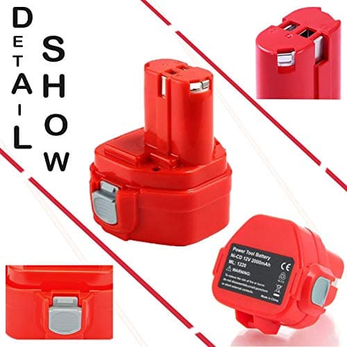 Detalle de Goodexo Batería de Repuesto Makita 12V 3.6Ah