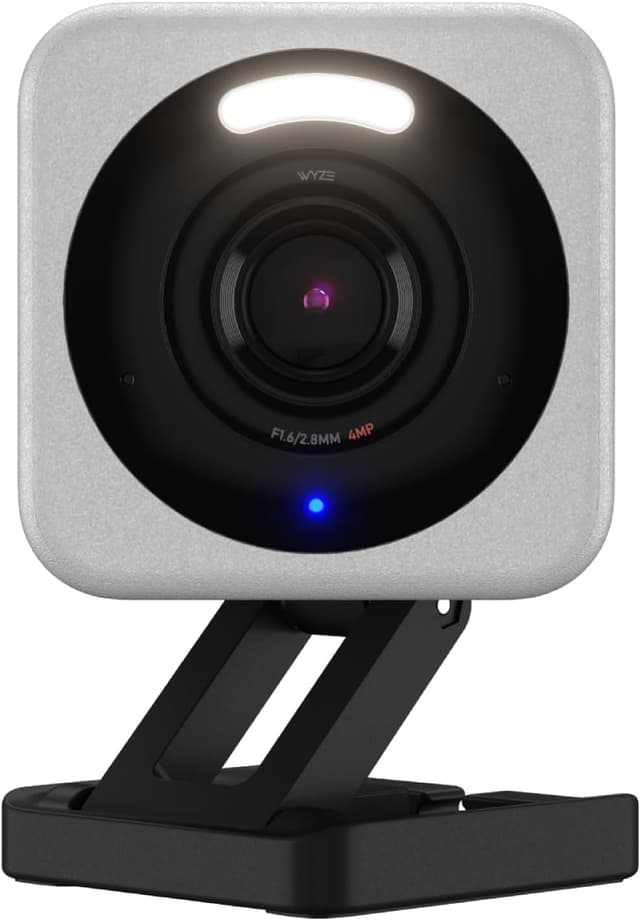 Detalle de Wyze Cam v4 (Latest Model) 2.5K AI Security Camera for Indoor/Outdoor Use