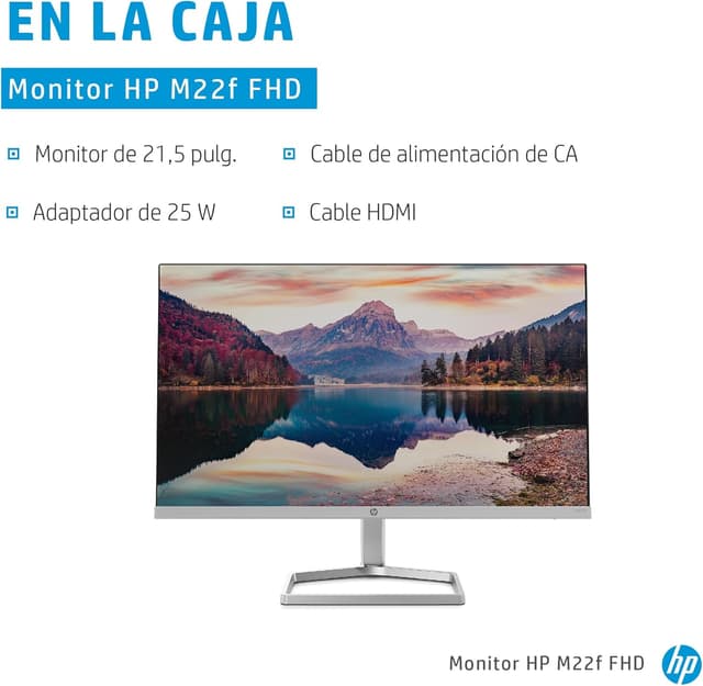Thumbnail 6 de HP M22f – Monitor 22" Full HD con tecnología Eye Ease 🖥