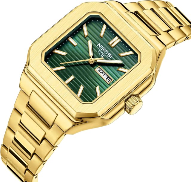 Detalle de NIBOSI orologio uomo analogico al quarzo