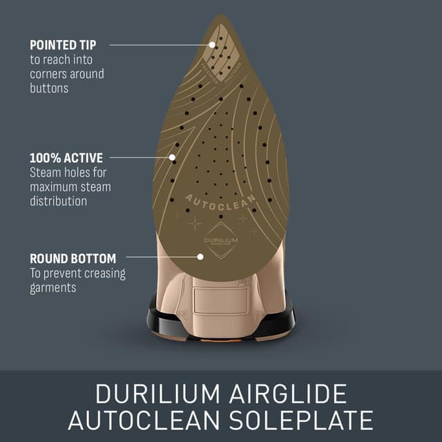 Detalle de Tefal Ultimate Pure Steam Iron FV9854G0 (3100W) with 300g/min steam burst