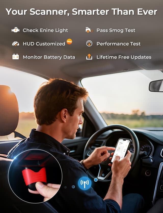 Detalle 2 de AUTOPHIX 3210 Bluetooth OBD2 Scanner (Wireless Code Reader) for 1996+ Vehicles